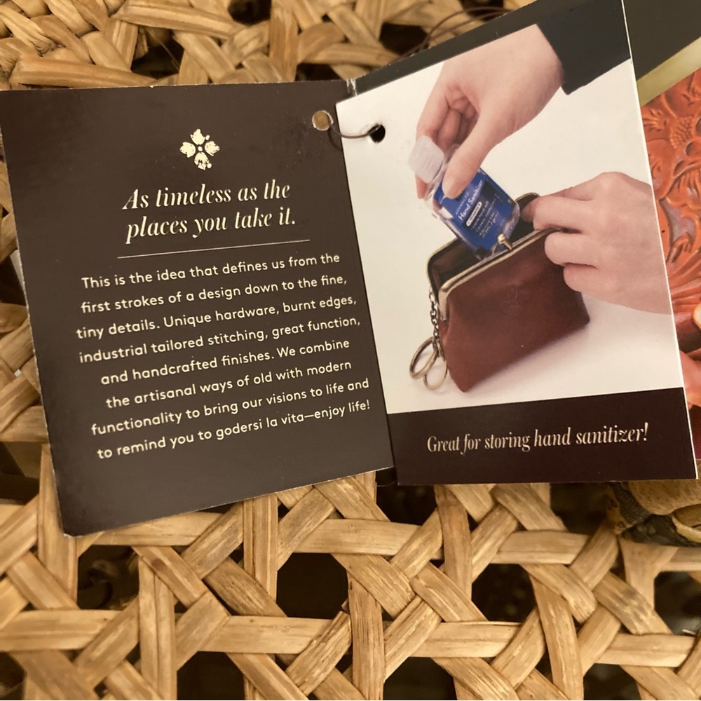 Patricia Nash Borse Coin Purse in European Map Print - Picture 7 of 8